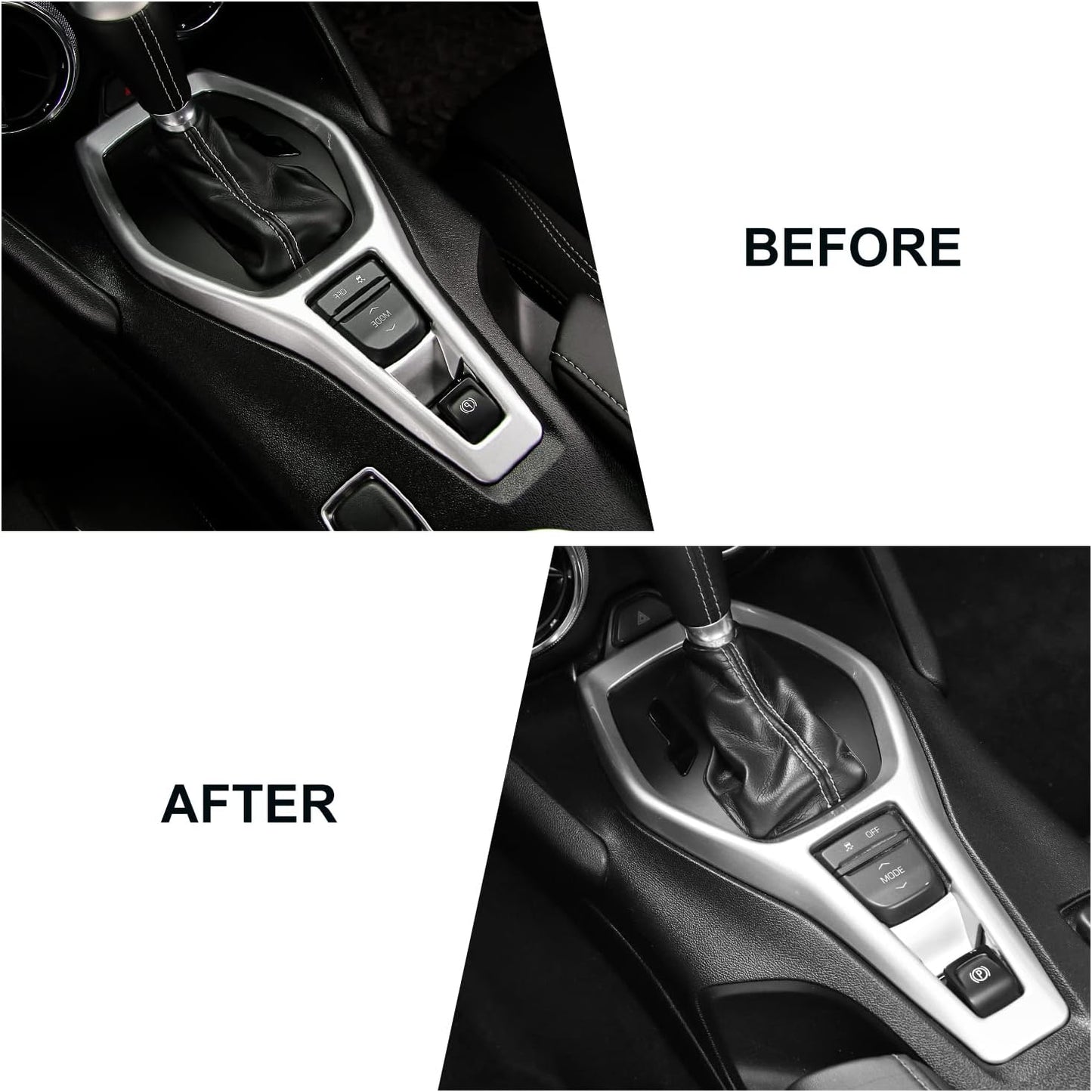 Cubierta adhesiva panel cambio marchas Chevy Camaro 2016