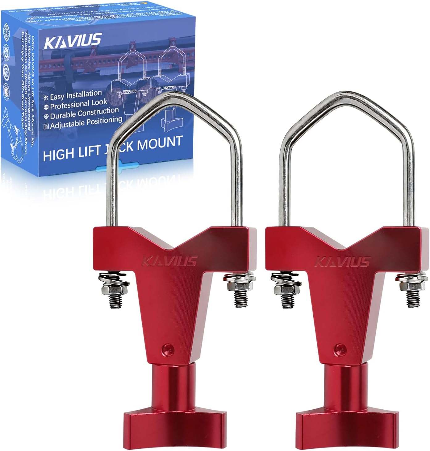 Soporte gato ajustable para RZR parachoques y barras choque