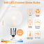 25 Pzas Bombillas LED G40 Plástico Inastillable C7/E12