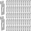 100 Ganchos Metal Rejilla para Cuadros y Pared
