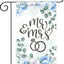 Bandera jardín doble cara texto inglés 12x18
