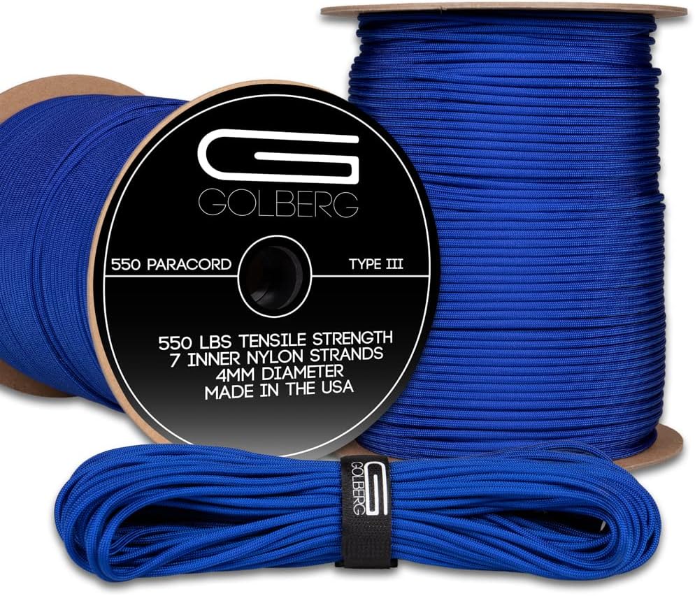 Cuerda paracaídas 550lb uso interior exterior camping