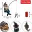 Estatua Gnomo Pescador 9.7" Decoración Jardín
