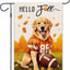 Bandera jardín Golden Retriever otoño decoración patio