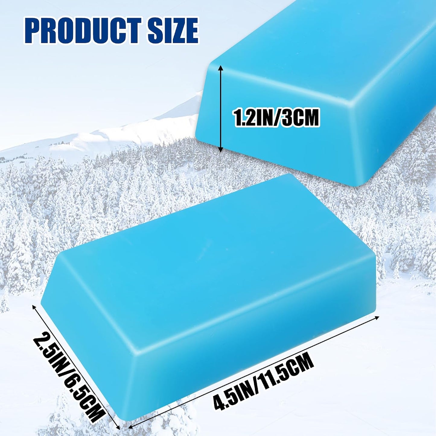 Cera para snowboard y esquí universal para proteger