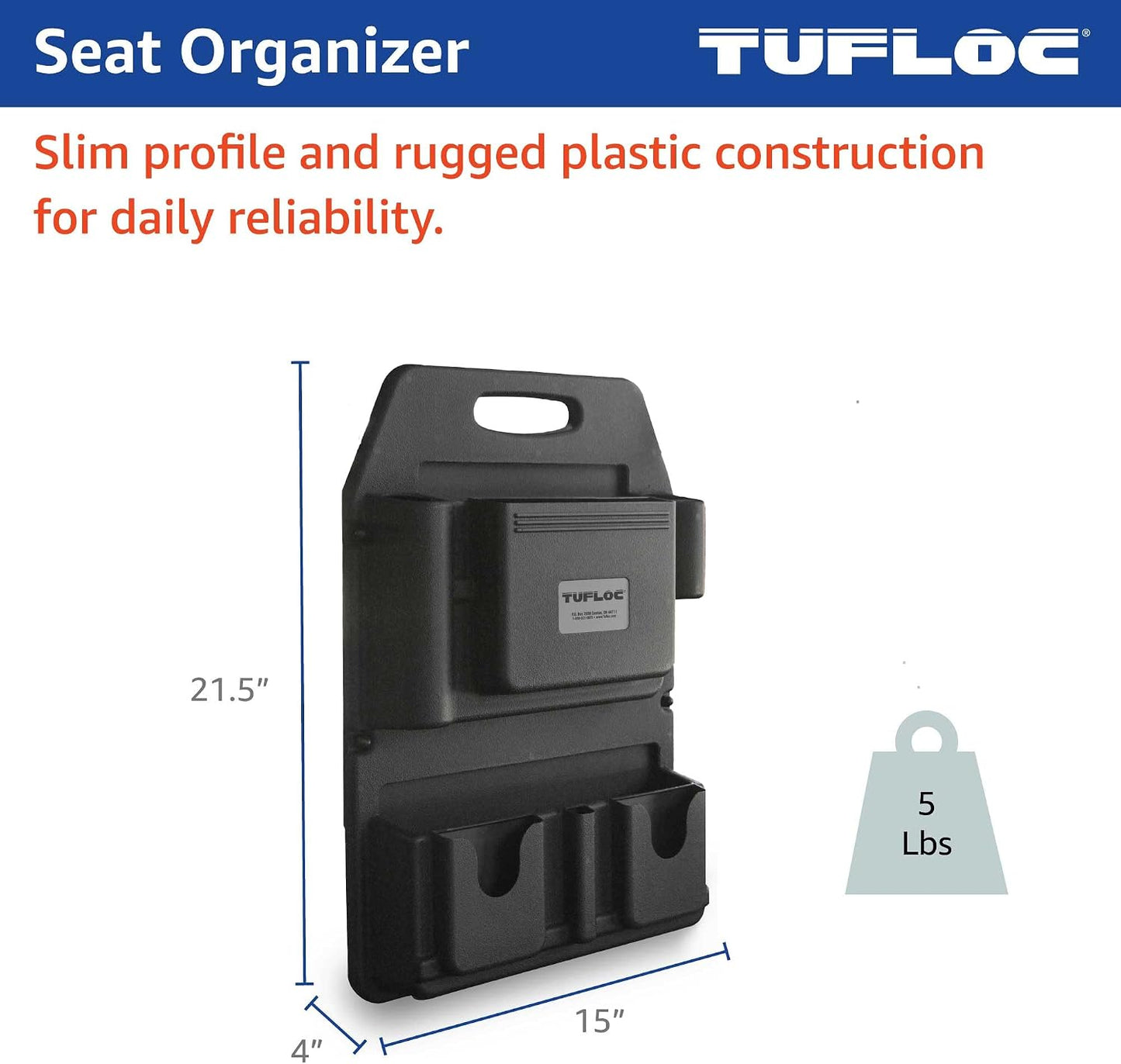 Organiz. asiento delantero perfil bajo