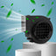 Soplador aire inflables 12V con ventilador 3 luces LED