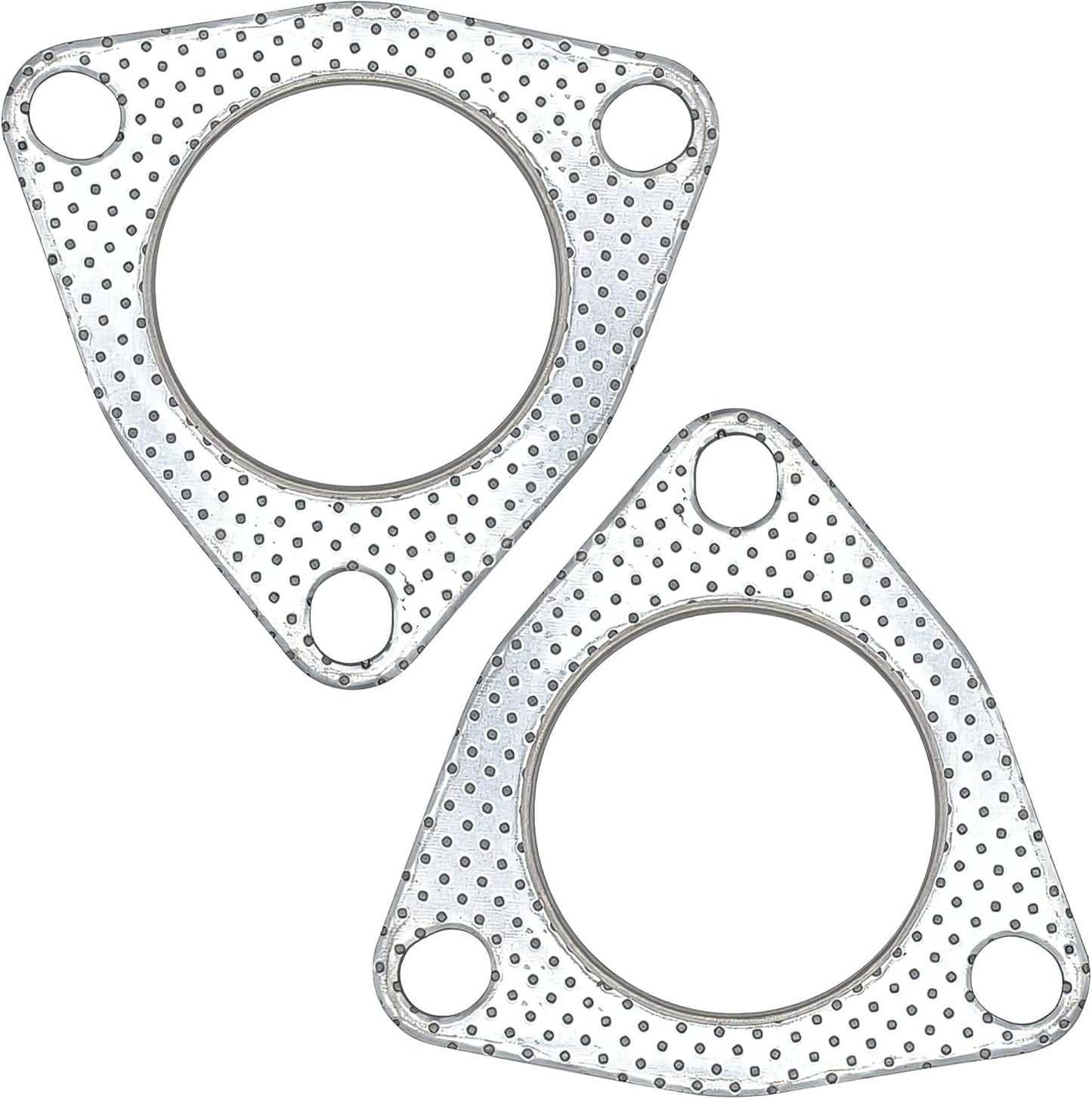 Junta escape 2.5pulg 3 pernos brida silenciador