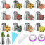 Set 27 puntas tubería para cupcakes galletas fiesta