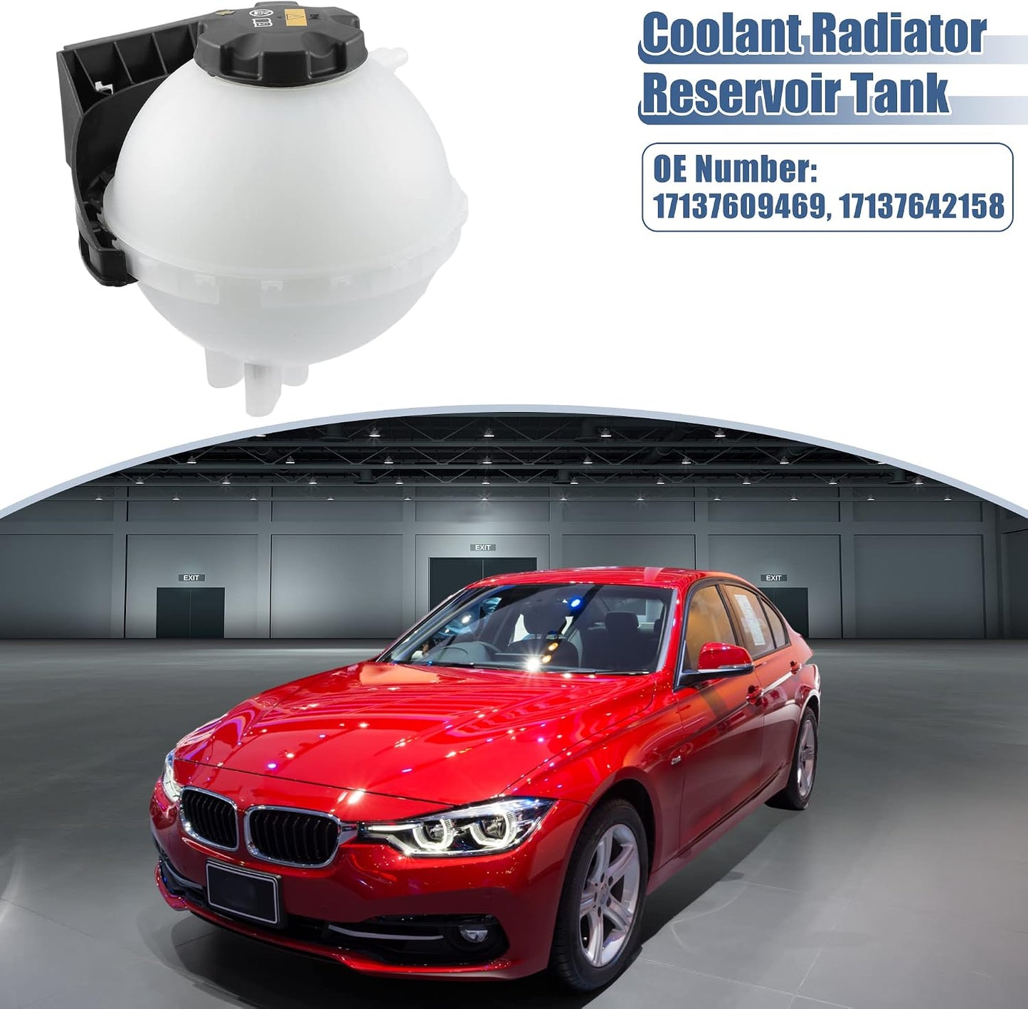 Tanque refrigerante BMW Serie 1 F20 F21 con sensor