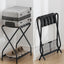 Portaequipajes 2 Pzas plegable metal con estante