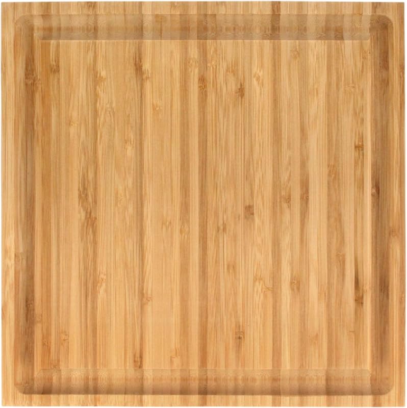 Tabla cortar bambú 11x11x0.75pulg