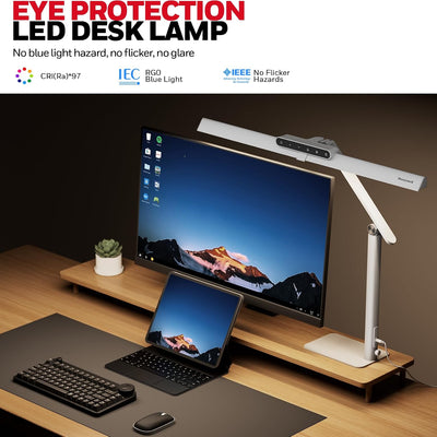 Lámpara escritorio LED 1200LM con base para oficina