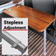 Patas mesa plegables telescópicas aluminio 20-30"