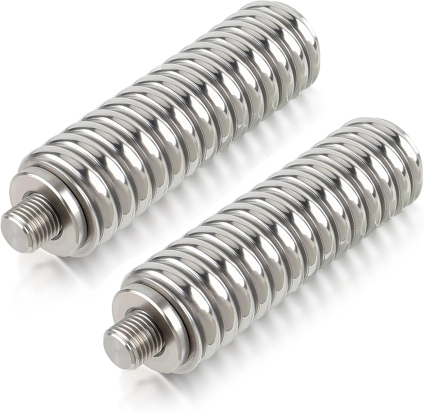 Pack 2 montaje antena CB SS-3H 3/8-24" acero inox