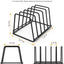 Organiz. tabla cortar y utensilios cocina acero resistente
