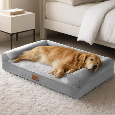 Cama ortopédica perros XL 42pulg lavable antideslizante