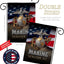 Bandera jardín USMC doble cara decoración casa