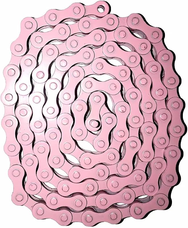 94 Enlaces Cadena Bicicleta Fixie 1/2x1/8 Rosa