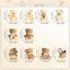 Soporte cupcakes oso peluche decoración baby shower