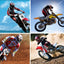 Gafas motocicleta UV400 antiempañamiento visión amplia