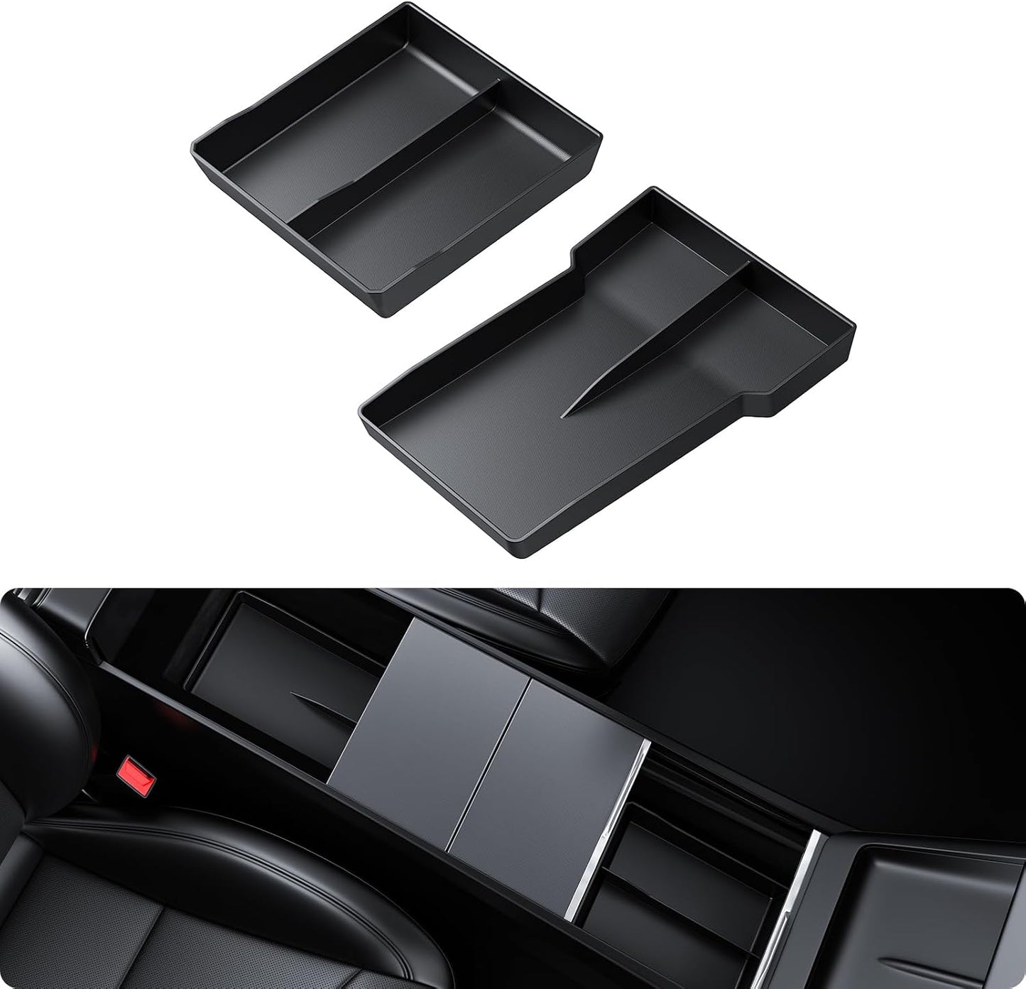 Bandeja organizadora consola Tesla Model 3 Highland