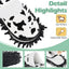 Pantuflas microfibra para limpieza casa lavables 7-10 5-8 vaca