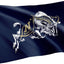 Bandera Academia Naval EE.UU. 3x5ft tela poliéster duradera