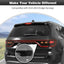 Cubierta lámpara trasera Dodge Durango 14-23 negro ahumado
