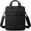 Bolsa mensajero A4 grande para negocios impermeable negro