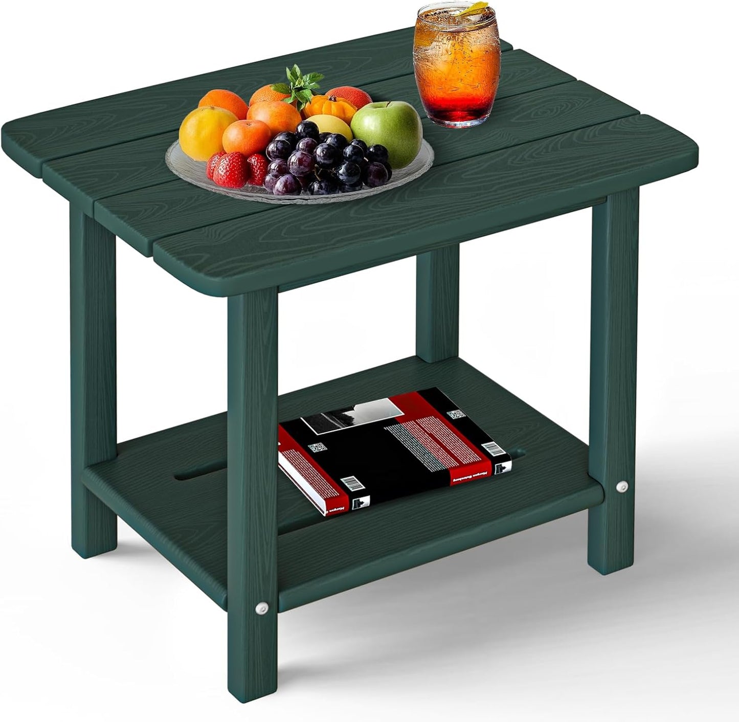 Mesa auxiliar 2 niveles Adirondack para exteriores