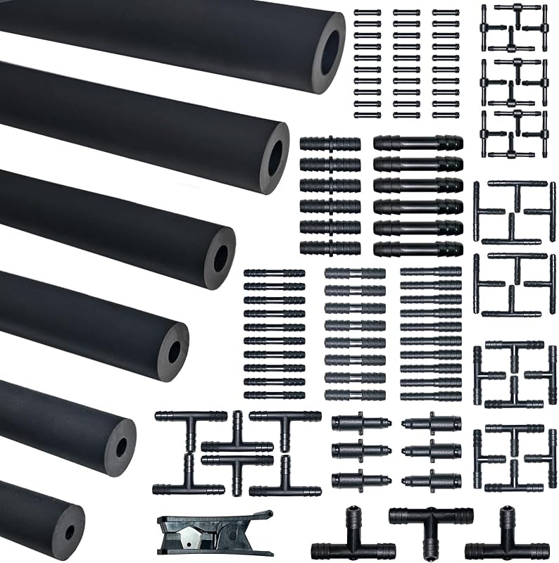 Kit manguera vacío silicona 10ft 6 pzas con conector 12