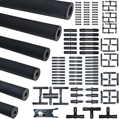 Kit manguera vacío silicona 10ft 6 pzas con conector 12