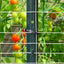 Poste valla acero canal U 4ft pack 5 jardín
