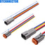 Kit conectores DT 4 pines impermeable coche camión barco
