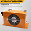 Enfriador aceite hidráulico 12V 38W 60l/min