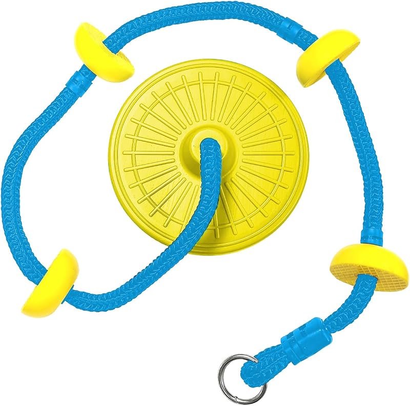 Cuerda escalada con plataformas y columpio para niños