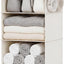 Organiz. colgante armario 6 estantes tela 12x12"