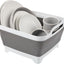 Lavabo plegable 9L plástico camping con drenaje