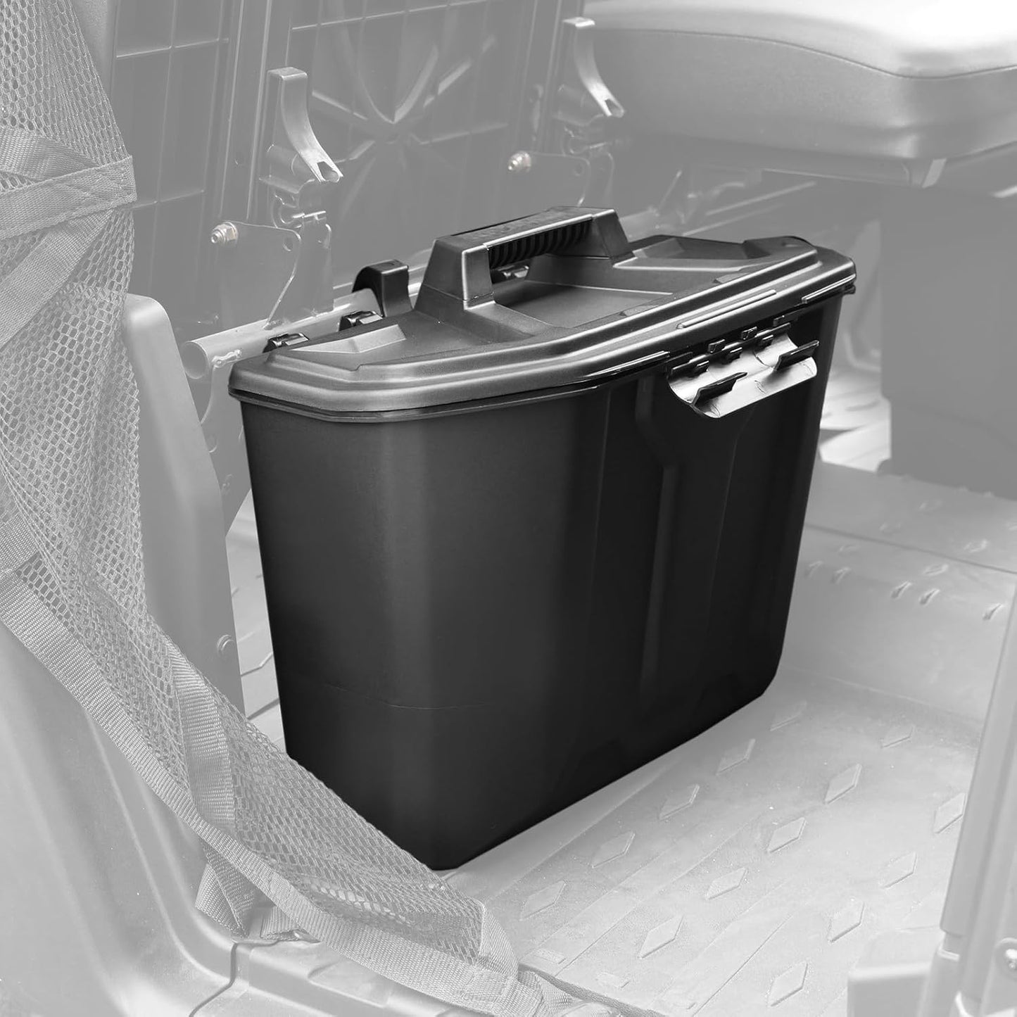 Caja almacenamiento impermeable asiento Can Am Defender
