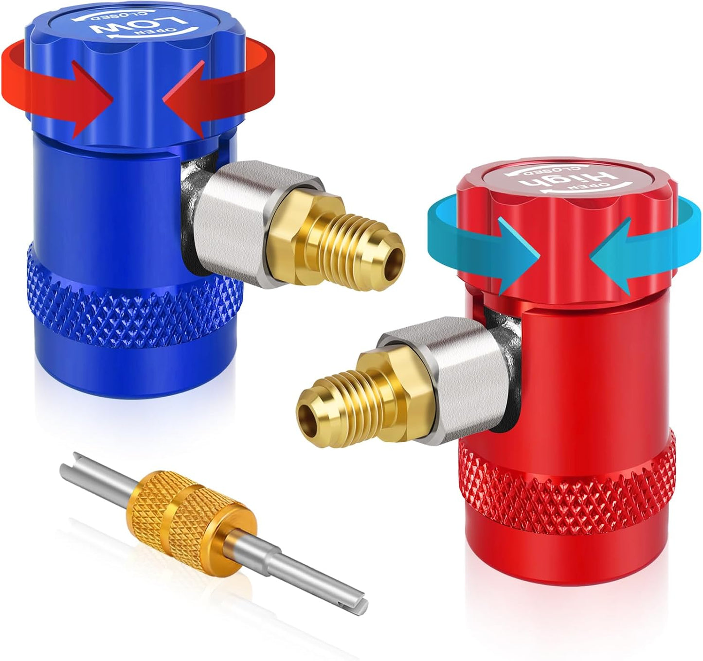 Adaptador R1234yf para recarga refrigerante coche