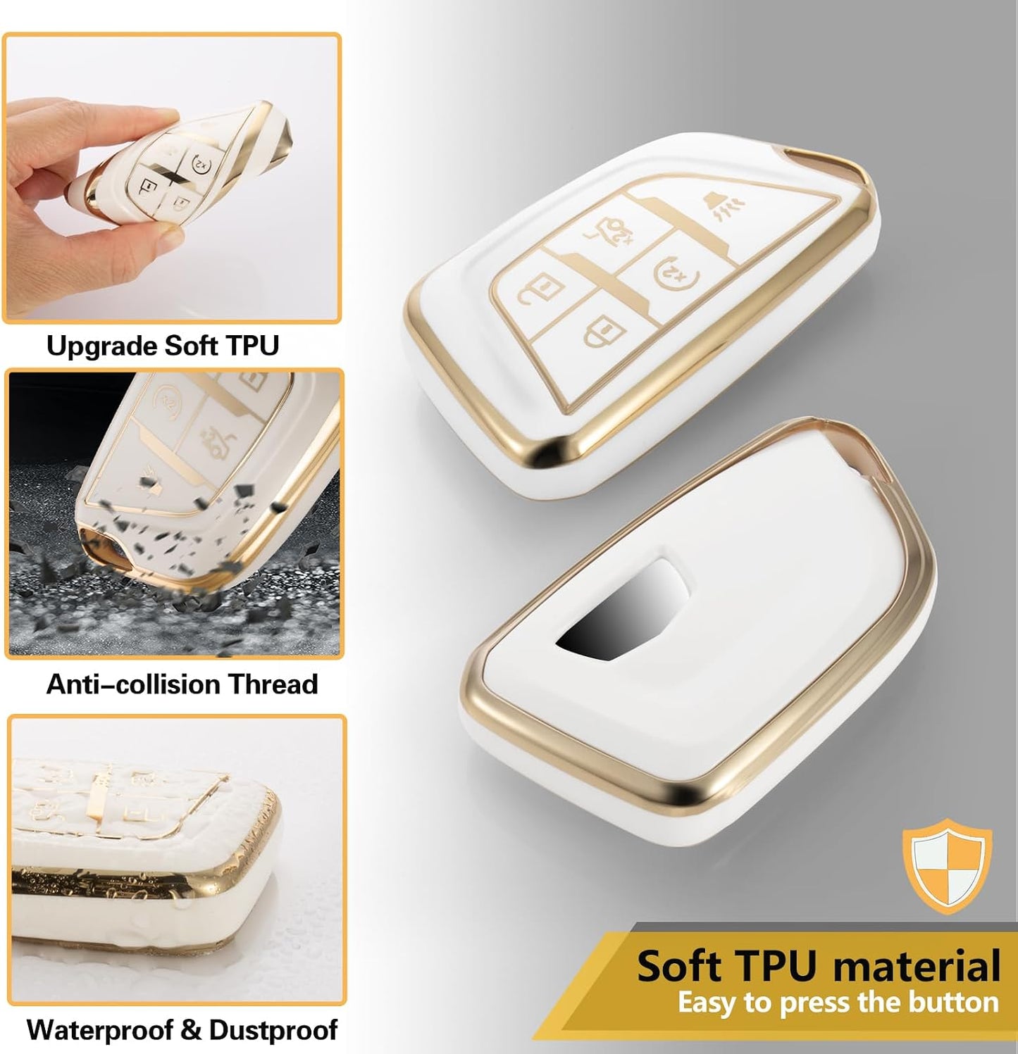 Funda llavero cuerda metálica CT4 CT5 CT6 XTS