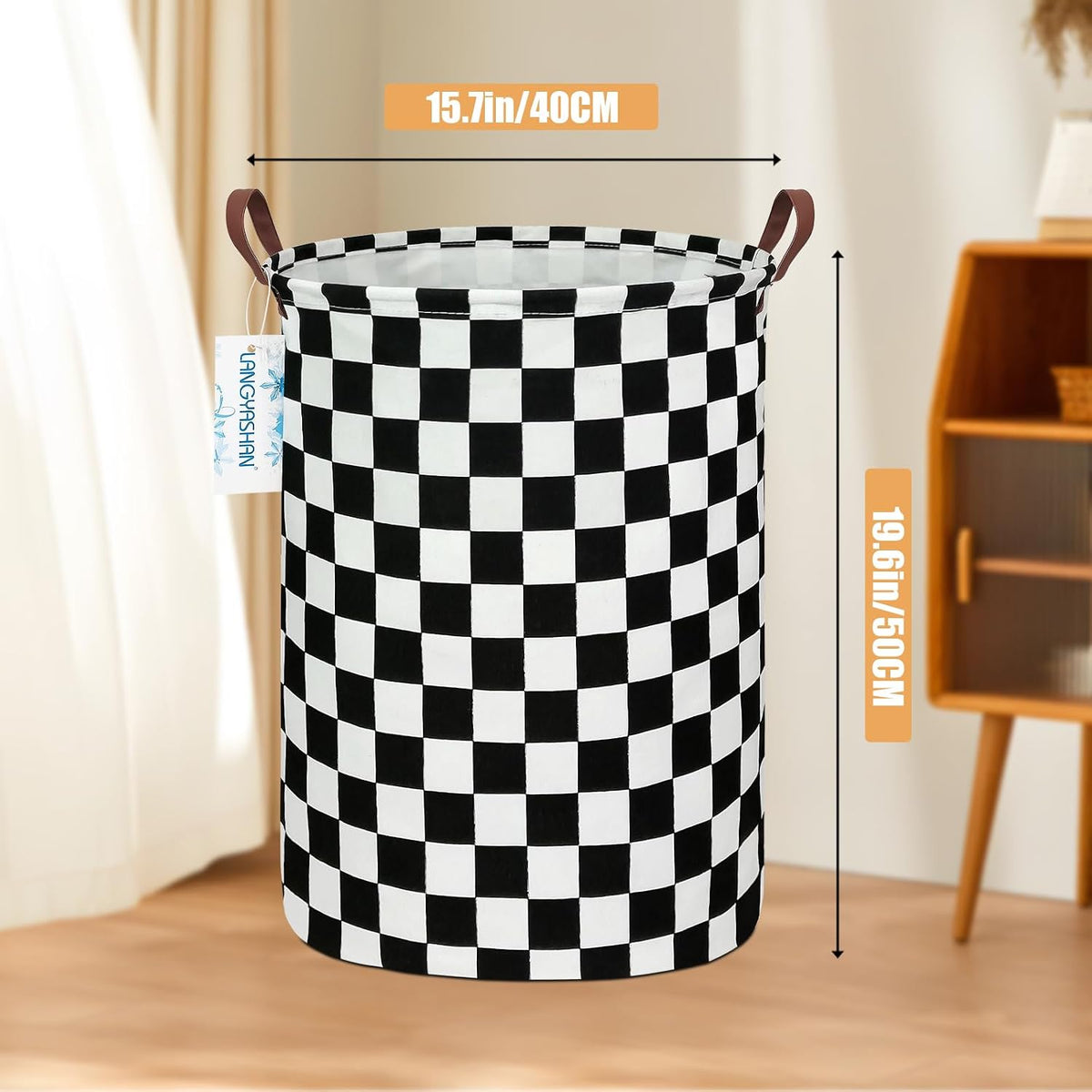 Canasta plegable lona para dormitorio ropa bebé