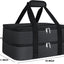 Bolsa transporte cazuela doble aislamiento 9x13" color negro