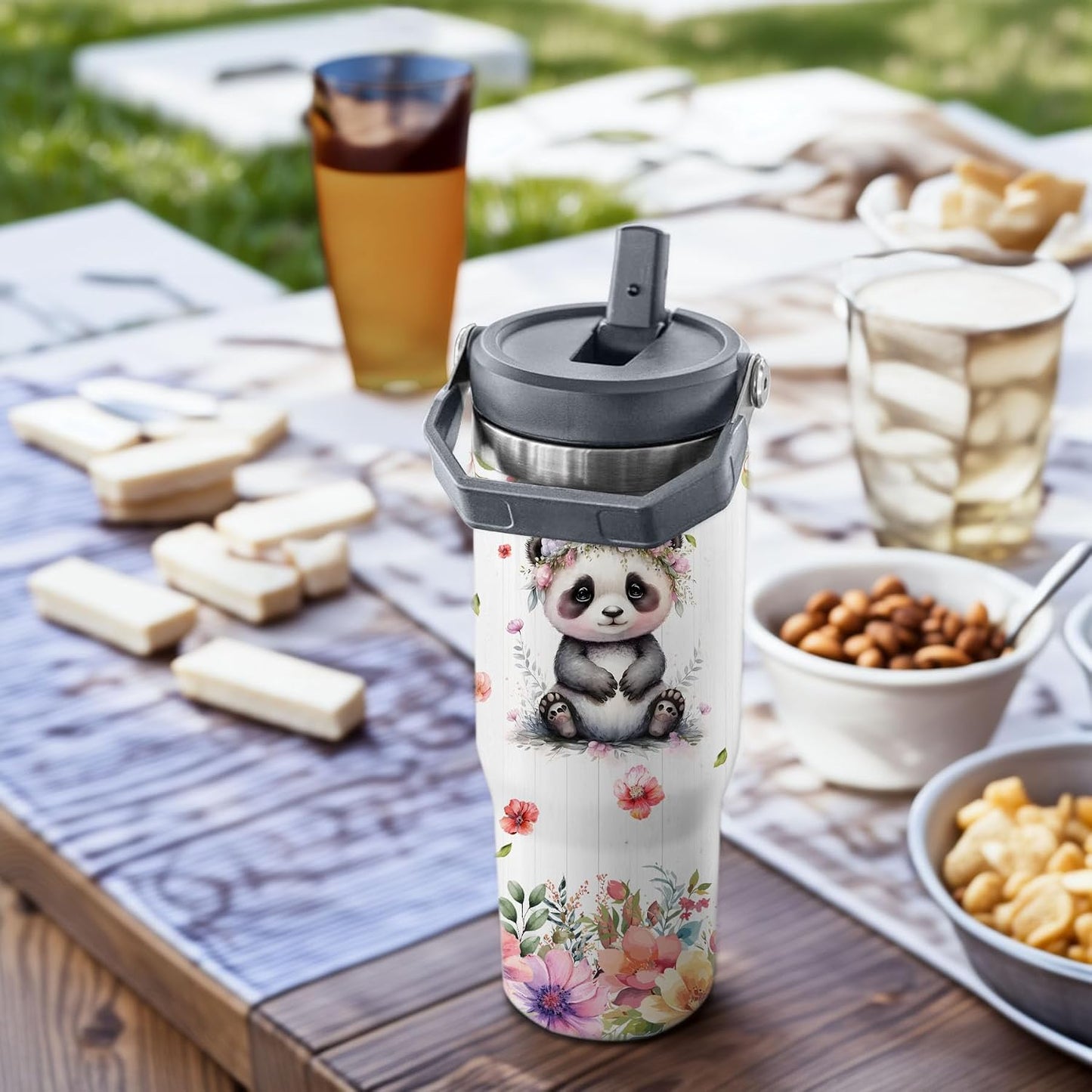 Vaso térmico acero inox 30oz para niñas