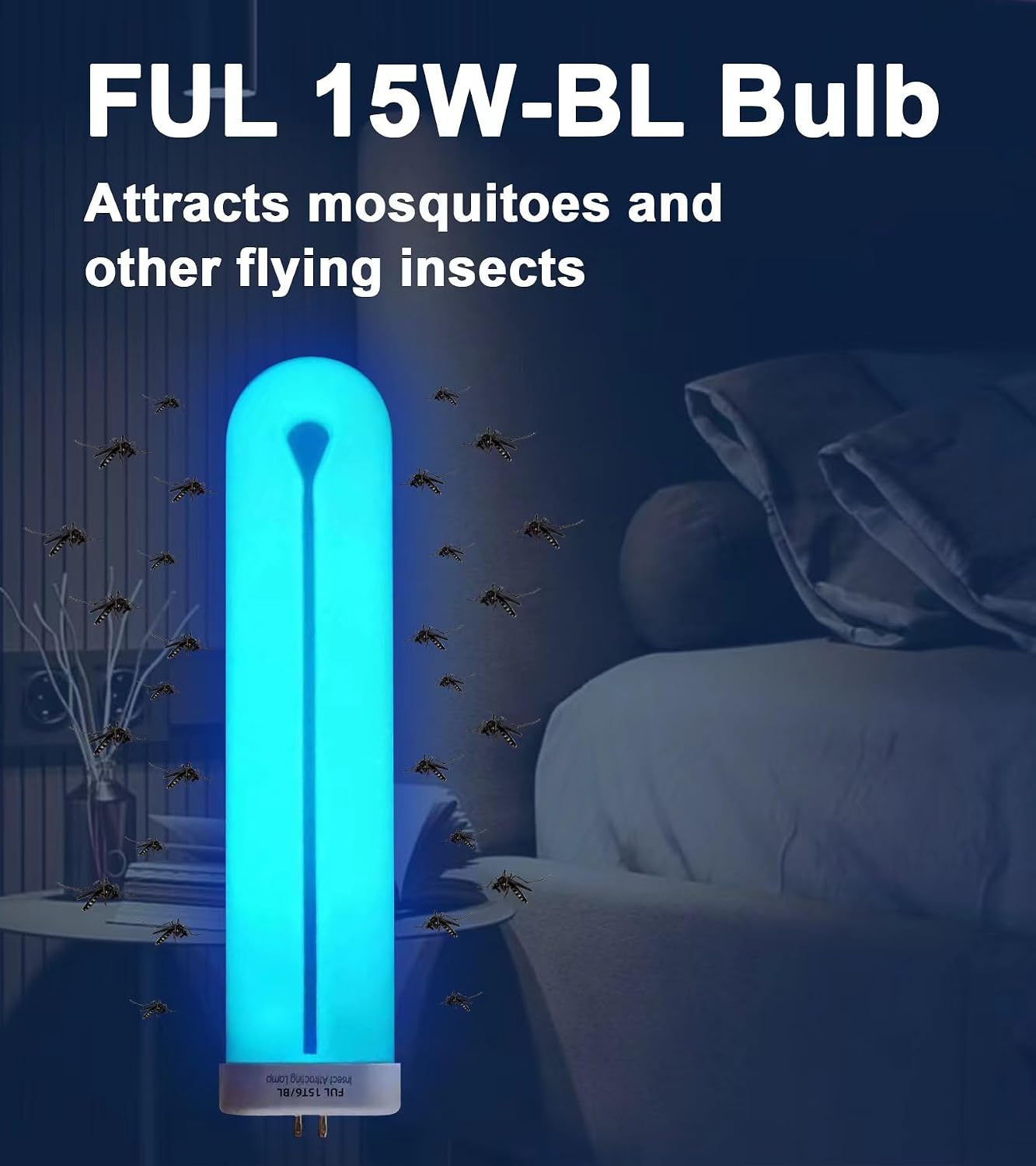 4 Bombillas BF35 7.7" 15W para BK-15D Stinger