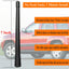 Antena repuesto Jeep Grand Cherokee 2005-10 de 7"