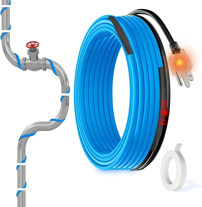 Cable calefacción tuberías 120V autorregulable metal