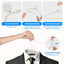 70 Perchas Terciopelo Antiderrap con Ganchos 360° Blanco