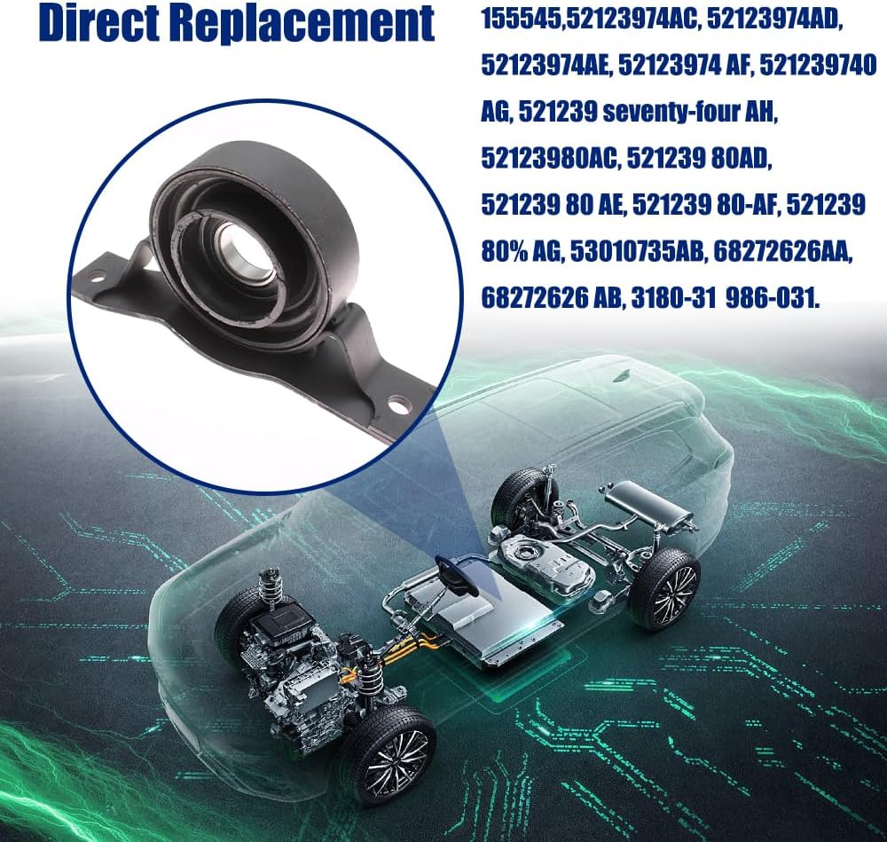 Rodamiento soporte trasero comp Dodge Challenger 15-20